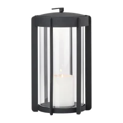 Zone Denmark Portavelas Firefly Lanterna 25 cm, Black Negro