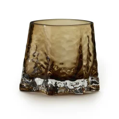 Cooee Design Portavelas Gry Ø8 cm, Cognac Marrón