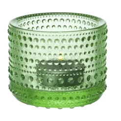Hot Iittala Portavelas Kastehelmi 64 mm, manzana Verde