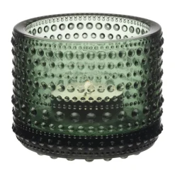 Outlet Iittala Portavelas Kastehelmi 64 mm, pino Verde