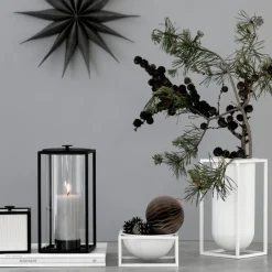 Outlet Audo Copenhagen Portavelas Light'in, Negro