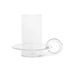 Discount Ferm Living Portavelas Luce, Clear Transparente
