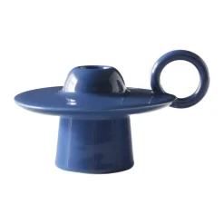 Best &Tradition Portavelas Momento JH39, Azure Azul