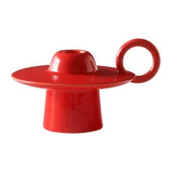 Sale &Tradition Portavelas Momento JH39, Poppy Red Rojo