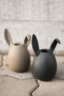 Discount DBKD Portavelas Rabbit 13 cm, Dust Marrón