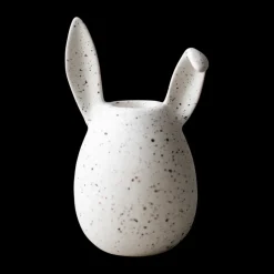 Sale DBKD Portavelas Rabbit 13 cm, White dot Blanco