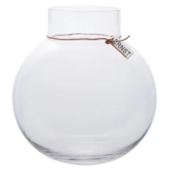 Outlet ERNST Portavelas redondo H10 cm Ø9 cm, Transparente