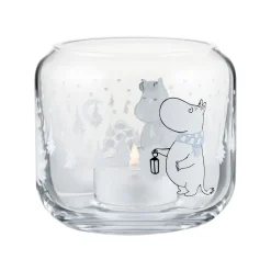 Outlet Muurla Portavelas Snowfall Ø9 cm, Transparente
