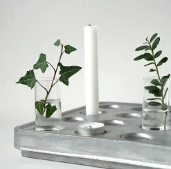 Clearance Born In Sweden Portavelas Stumpastaken, grande GrisPlateado