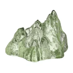 Online Kosta Boda Portavelas The Rock 91 mm, Iron oxide Verde
