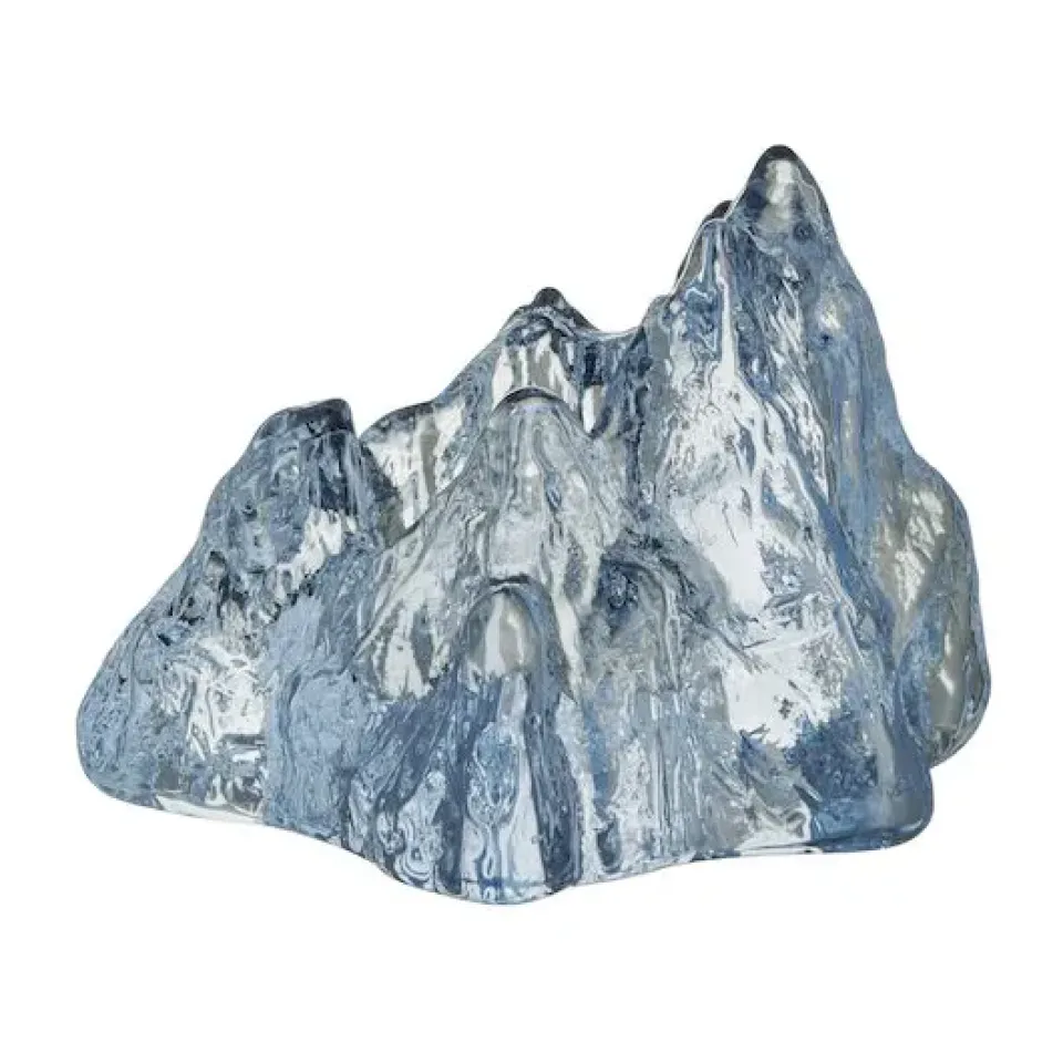 Online Kosta Boda Portavelas The Rock 91 mm, Ice blue Azul