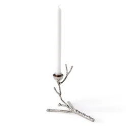 Online POLSPOTTEN Portavelas Twiggy XS 14 cm, Plateado