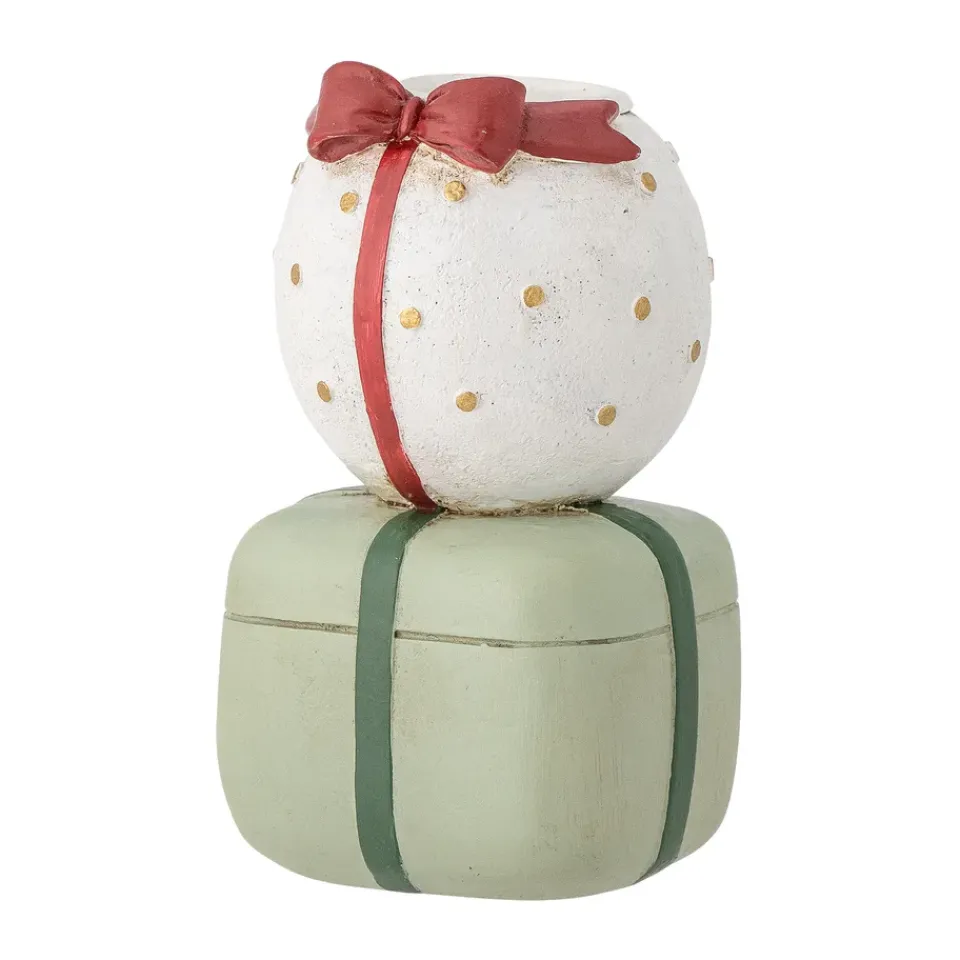 Discount Bloomingville Portavelas Wish, Blanco- Verde
