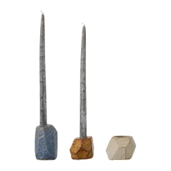 Online Bloomingville Portavelas y votivo Kimber, 3 piezas, Azul