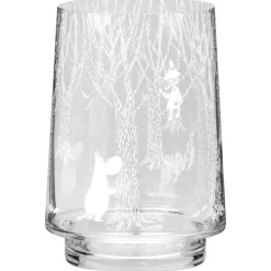 Discount Muurla Portavelas/Jarrón In the Woods 20 cm, -blanco Transparente