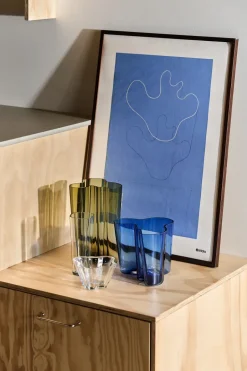 Online Iittala Póster Aalto art Sketch blue, 50 x 70 cm Azul