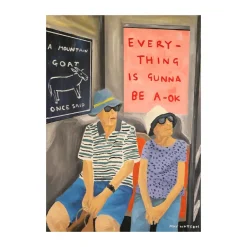 Sale Paper Collective Póster Everything Is Gunna Be OK, 50x70 cm Multi