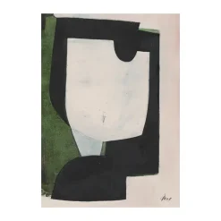 Sale Paper Collective Póster Head To Head 02, 30x40 cm Beige