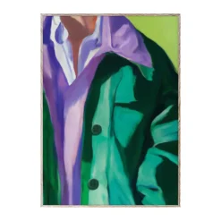 Outlet Paper Collective Póster Spring Jacket, 70x100 cm VerdePúrpura