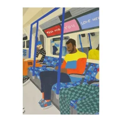 Discount Paper Collective Póster Tell Her You Love Her, 50x70 cm Multi