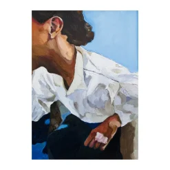 Sale Paper Collective Póster The Man I Met At A Bar, 70x100 cm BlancoAzulNegro