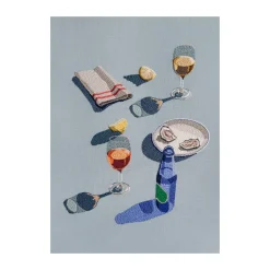 Best Paper Collective Póster The World is your Oyster, 50x70 cm Multi
