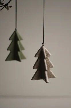 Outlet DBKD Árbol colgante de invierno 7 cm, Beige