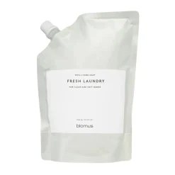 Blomus Recambio de jabón de manos Satomi 1000 ml, Fresh Laundry Blanco