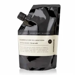 Discount Humdakin Relleno para jabón de manos 750 ml, Chamomille & sea buckthorn NegroBlanco
