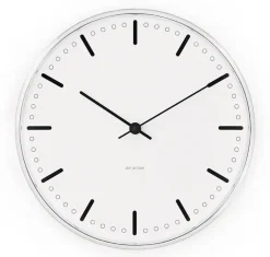 Sale Arne Jacobsen Clocks Reloj AJ City Hall, , Ø21 cm Blanco