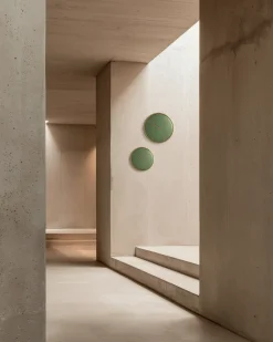 Outlet Arne Jacobsen Clocks Reloj AJ City Hall, , Ø21 cm Verde