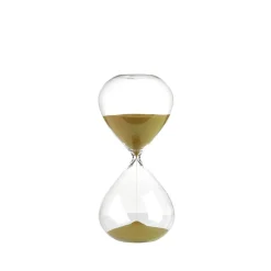 Hot POLSPOTTEN Reloj de arena Ball M 30 cm, Dorado Color doradoTransparente