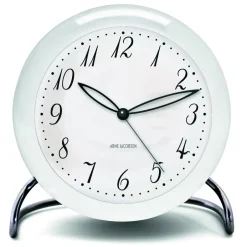 New Arne Jacobsen Clocks Reloj de mesa AJ LK, Blanco