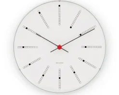 Online Arne Jacobsen Clocks Reloj de pared AJ Bankers, Ø 21 cm Blanco