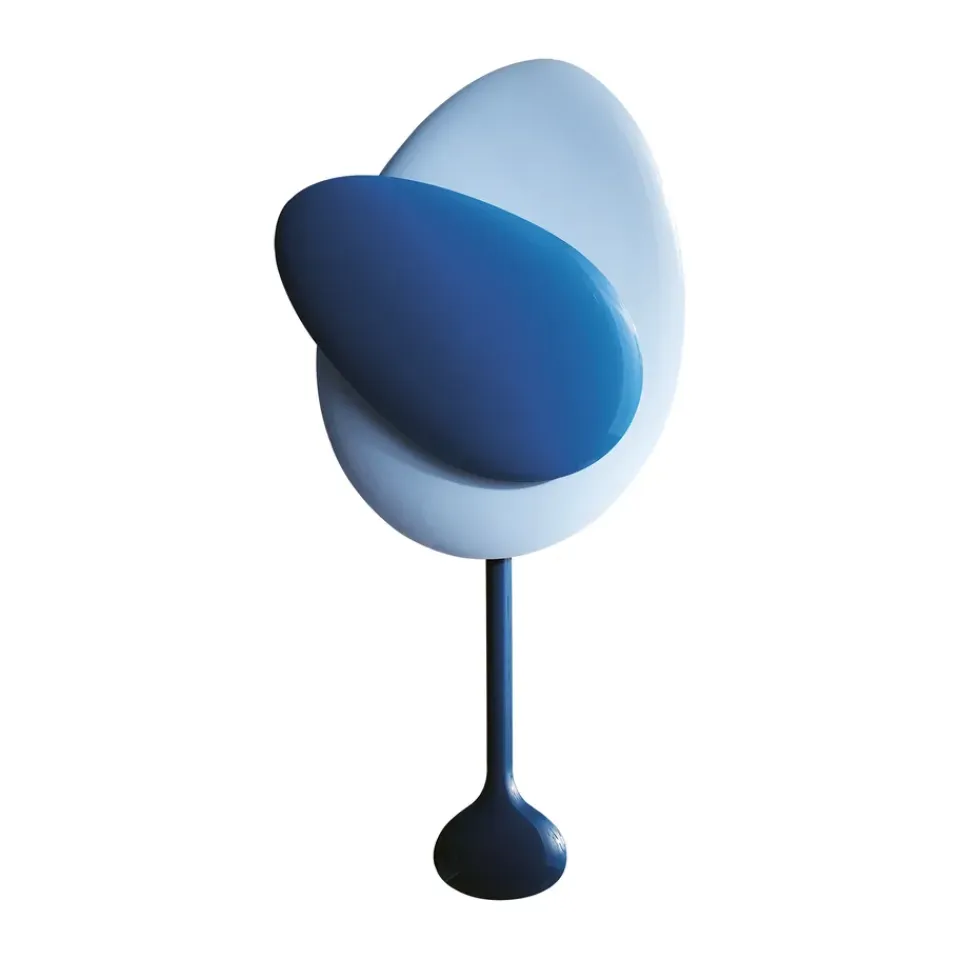 Outlet Design House Stockholm Reloj de pared Mellow Clock, Blue Azul