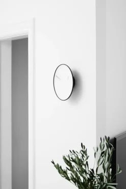 Gejst Reloj de pared Momentt Ø30 cm, Blanco Negro