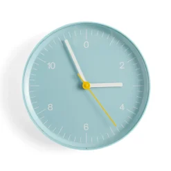 Clearance HAY Reloj de pared Wall Clock Ø26,5 cm, Blue Azul