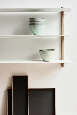 Outlet Gejst Repisa Nivo D, Roble claro- Blanco