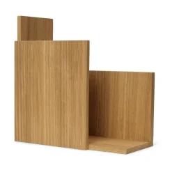 Hot Ferm Living Repisa Stagger square, Oiled Oak Marrón