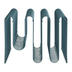 Outlet AYTM Revistero Curva, Dusty blue Azul