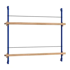 New MOEBE Revistero , Oak-blue Azul