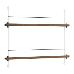 Sale MOEBE Revistero , Smoked oak-white Blanco