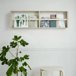 Sale Fritz Hansen Revistero Norr 120 cm, roble Beige