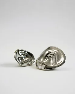 Best Hein Studio Ripple núm. 01 colgador pequeño, Cromo Plateado