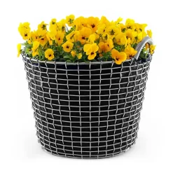 Discount KORBO Saco para plantar 3 piezas, 24 L Negro