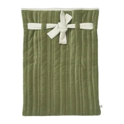 Outlet Ferm Living Saco Vari quilted 50x70 cm, Velvet-khaki Verde