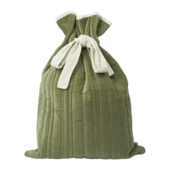Outlet Ferm Living Saco Vari quilted 50x70 cm, Velvet-khaki Verde