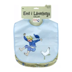 Best Rätt Start Set de 2 baberos Emil i Lönneberga, Azul Multi