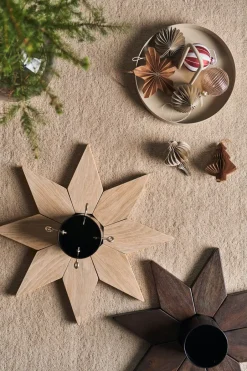 Discount Scandi Living Set de 4 bolas de Navidad Onion, Beige