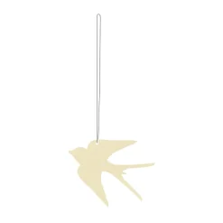 Clearance Cooee Design Set de 4 colgantes de pascuaEaster Deco pájaro, Light yellow Amarillo